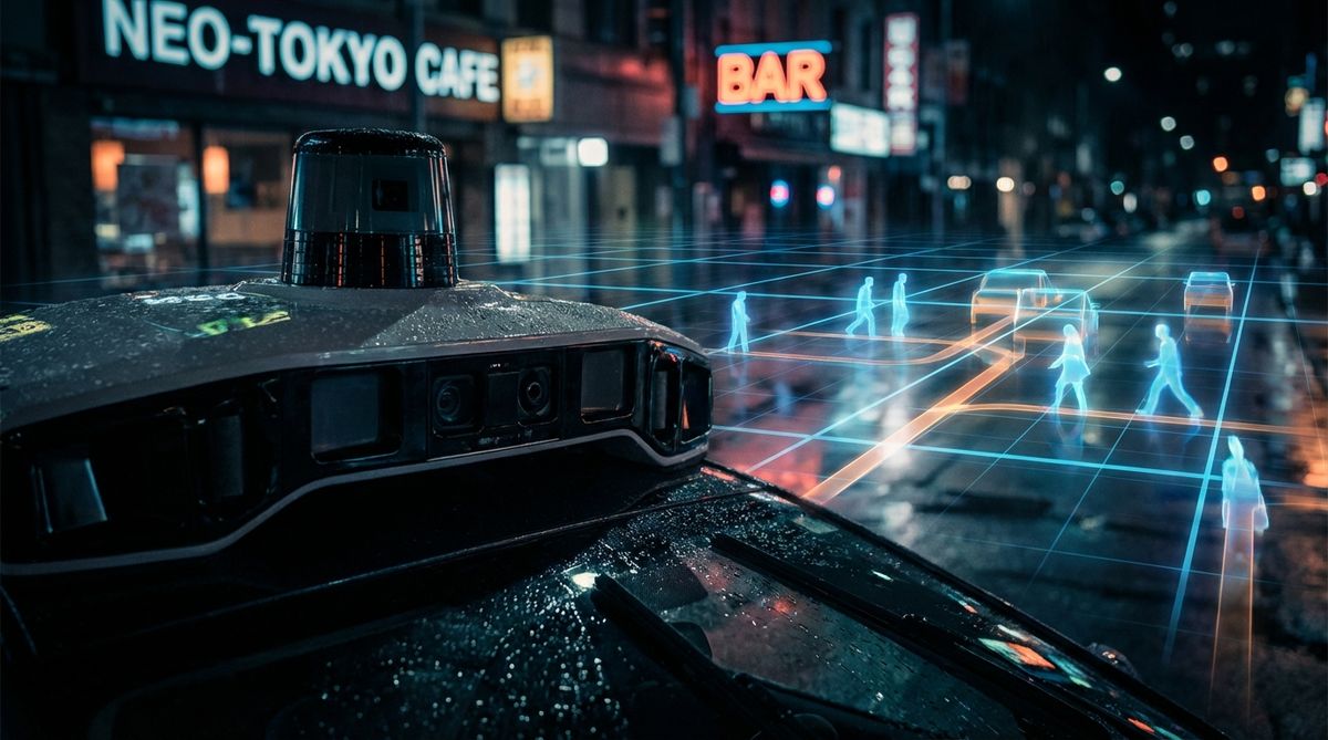 Autonomes Fahrzeug mit Weltsimulation
